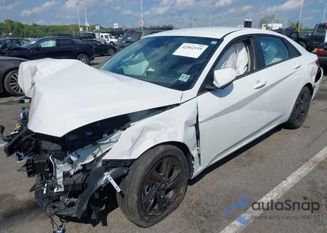 2022 Hyundai Elantra Sel из США, поврежденный, VIN 5NPLM4AG3NH082353